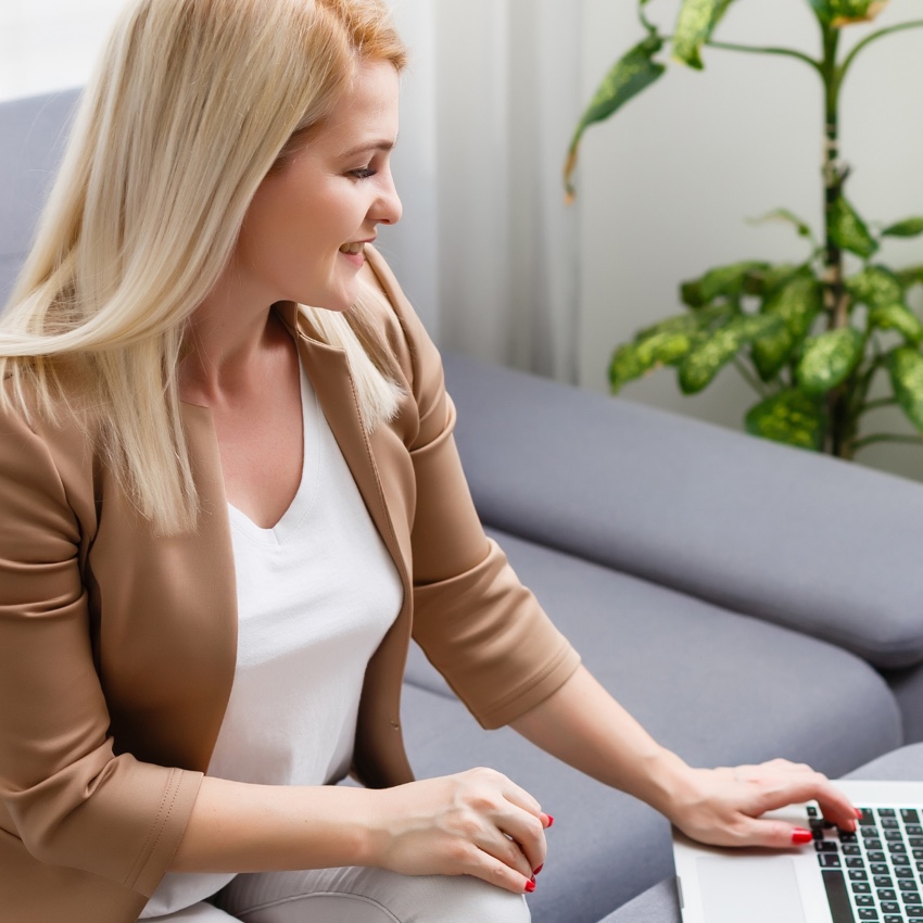 Przestrzeń na spokojną rozmowę online